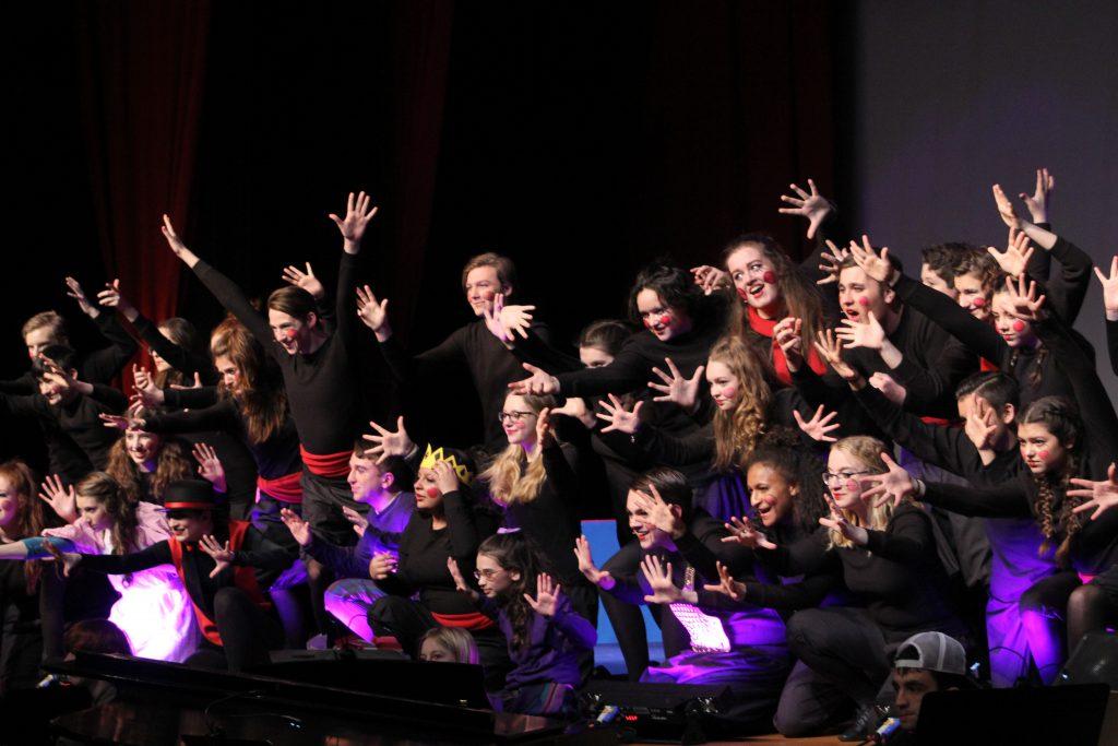 Seniors perform in their last musical. | by Collin McMahon