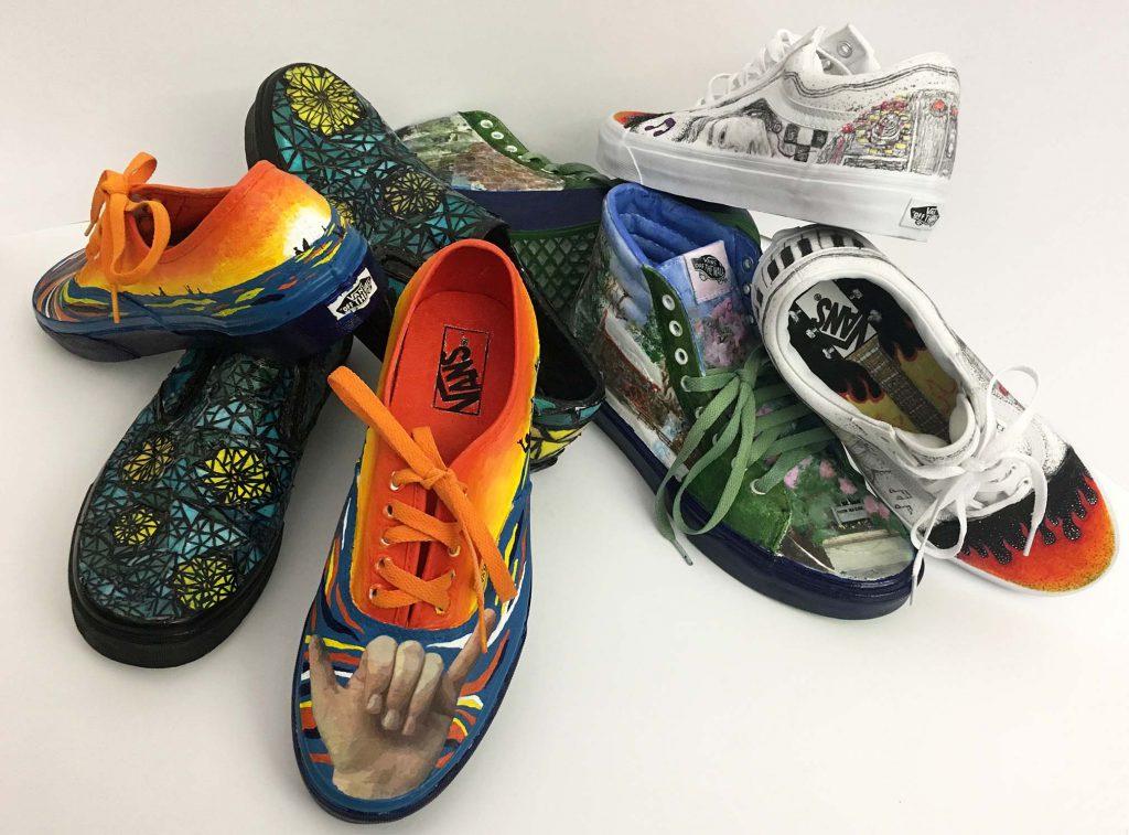 Art Students Enter National Shoe Design Contest