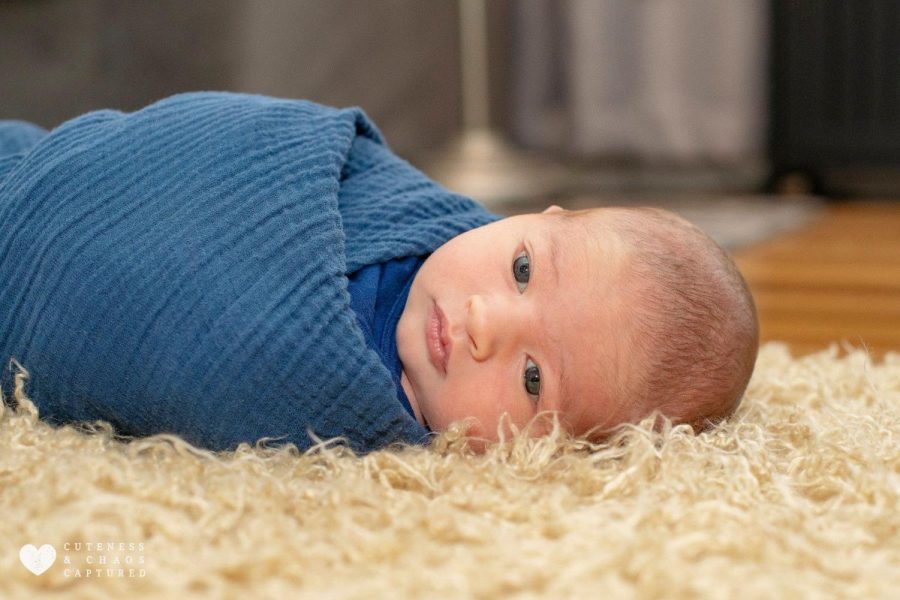 Alex Barker is nearly one month old | photo courtesy Carissa Barker