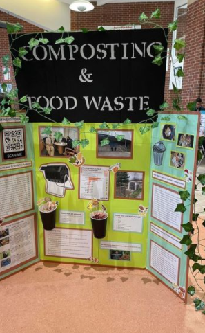 Food waste and compost group project| photo provided by Avani Kashalikar