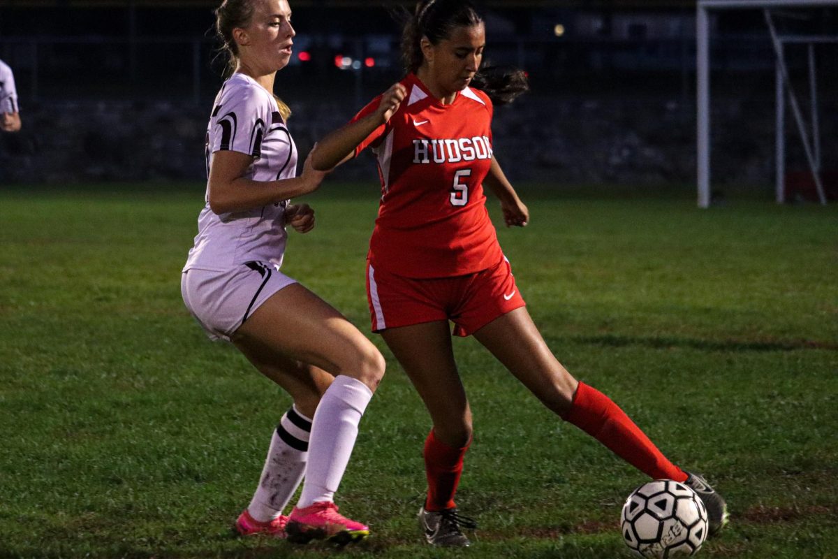 Arihanna Puim (5) taking possession |by Ella Spuria