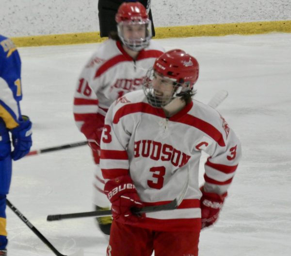 Boys Hockey Senior Night, Hudson wins 11-2 Against East Boston
