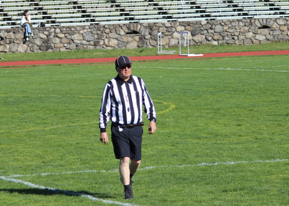 Referee walking to the sideline at halftime | by Logan Dome
