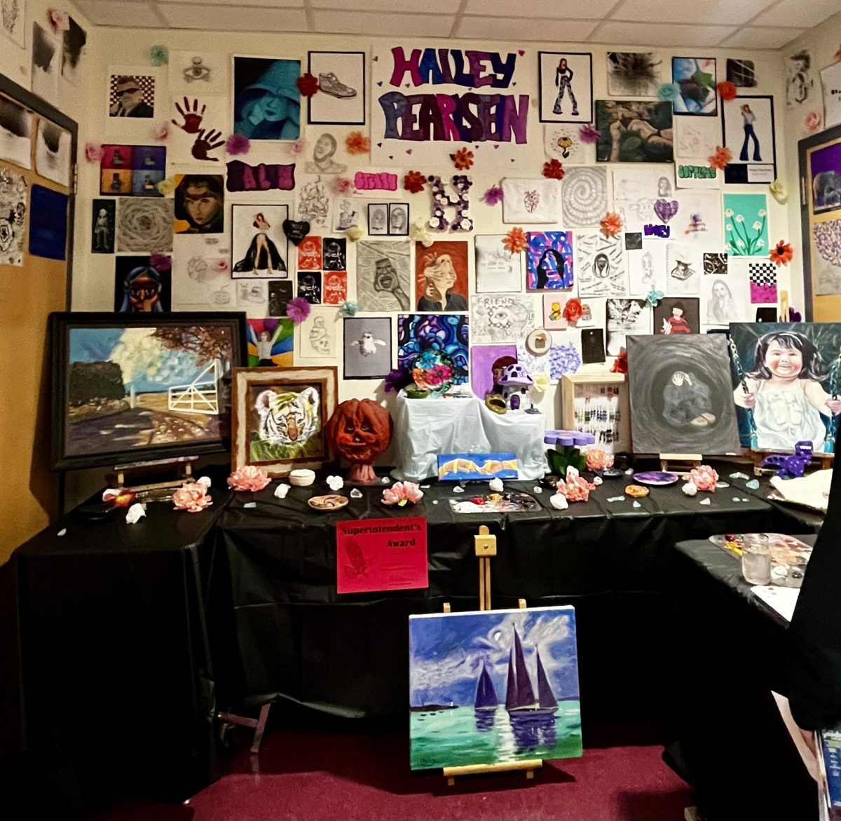 The Senior Art Gallery of Hailey Pearlstein 
|Alex cutler 