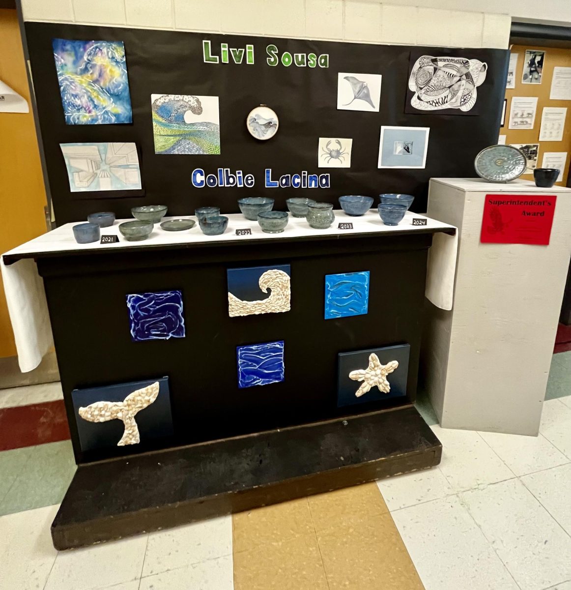Seniors Livi Sousa and Colbie Lacina's Art |Alex Cutler 