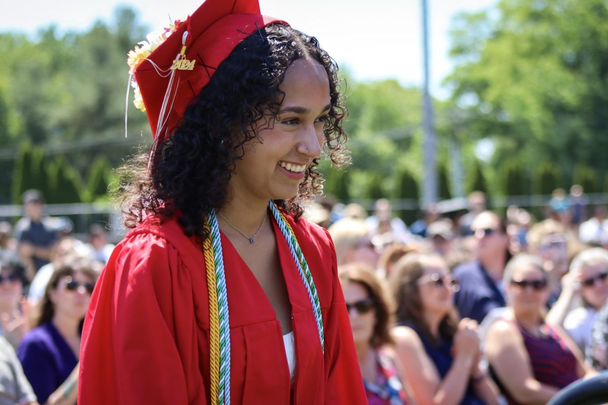 Sofia Oliveira gets called to walk the stage |by Ella Spuria