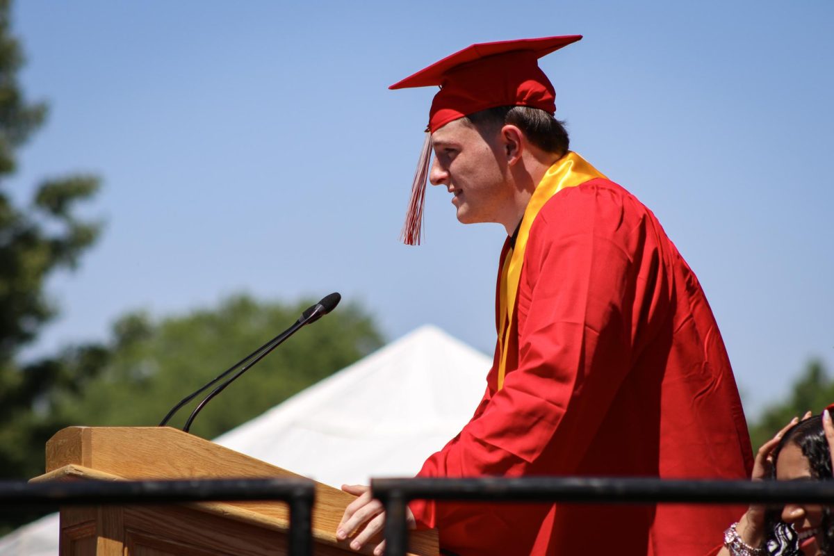 Class of 2024 Vice President Jackson OBrien gives closing speech |by Ella Spuria