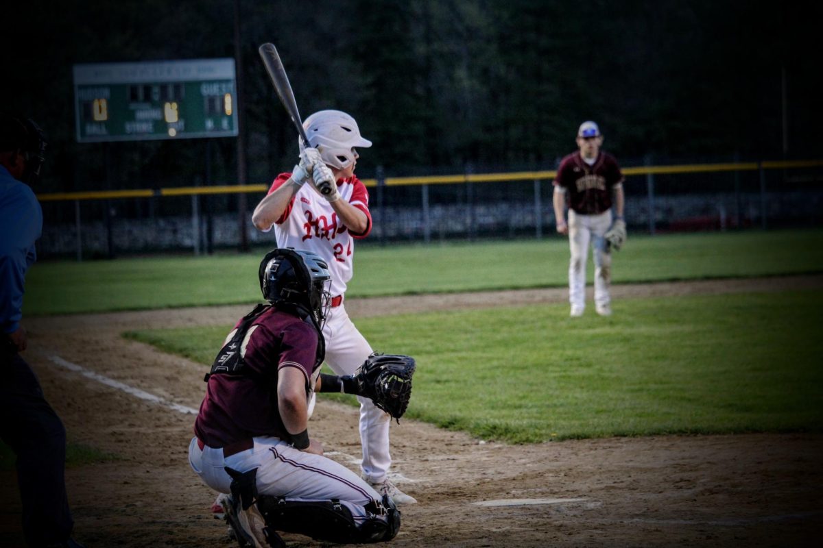 Anthony Moura (24) at bat |by Andrew Oliveira
