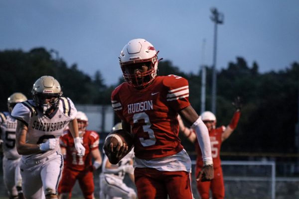 Varsity Football Demolishes Shrewsbury in Home Opener