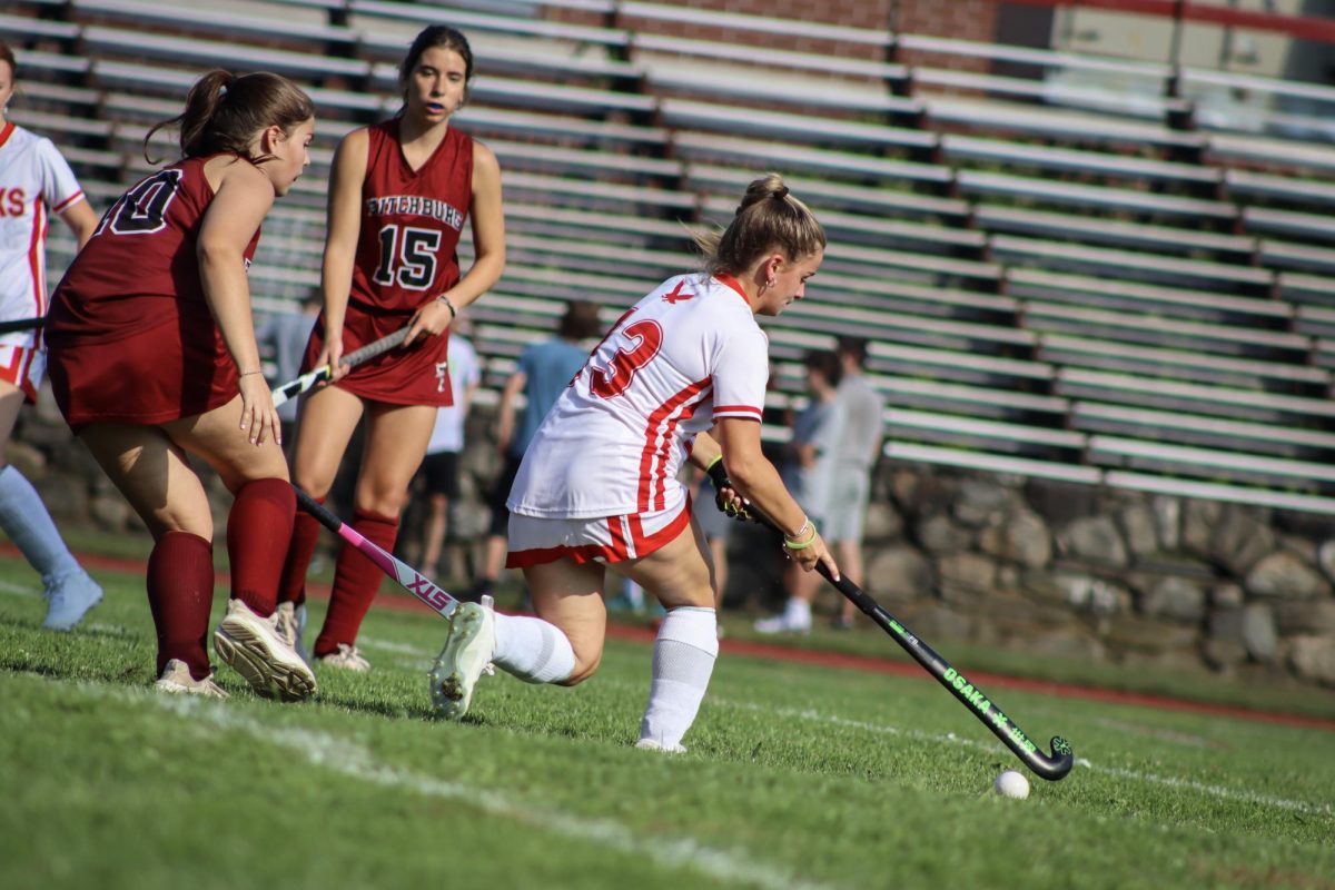 Liv Connolly (13) in possession and heading toward the goal |by Ella Spuria