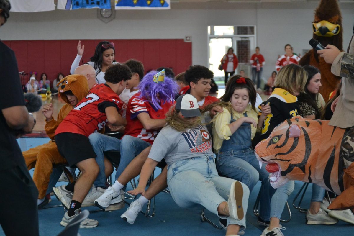 Technology teacher Ciesluk was aggressively pushed off her chair during the game of musical chairs | by Clarissa Lopes  