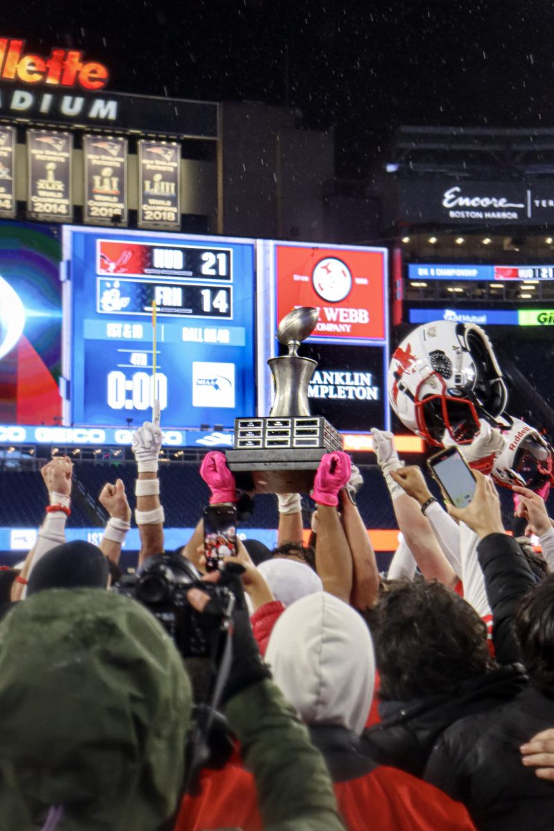 Hudson Football wins the State Championship for the first time in 33 years |by Ella Spuria