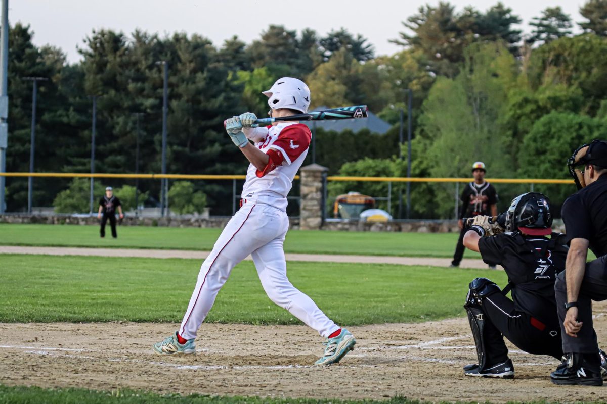 Blake Freitas (6) up to bat |by Ella Spuria