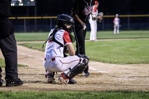 Logan Dome (1), catcher |by Ella Spuria